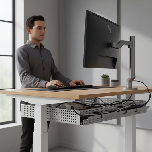 Powering the Lift: Safe Surge Protection for Desks