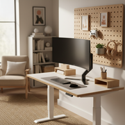 Vertical Efficiency: Using Pegboards for Small Desk Storage
