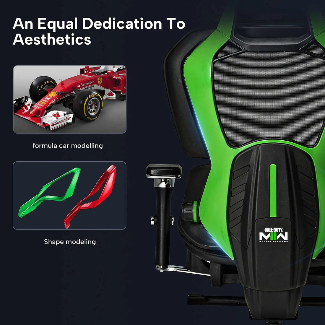 Call of Duty® Official Co-branded, Typhon, Ergonomic Gaming Chair - Tyhon-COD Edition, Gaming Chair - Eureka Ergonomic