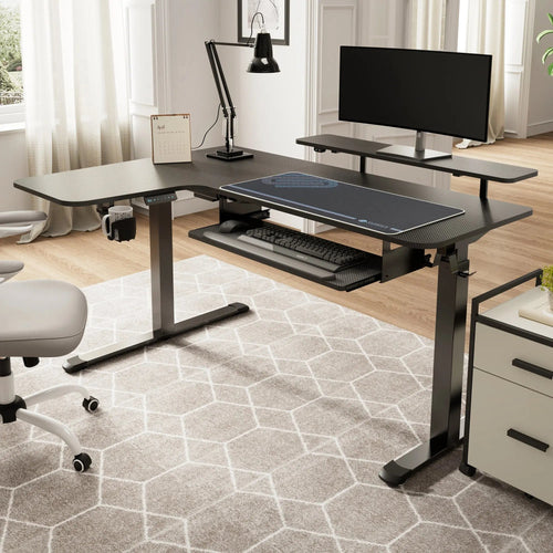 Mother’s Day Productivity: Why an L-Shaped Desk Changes Everything