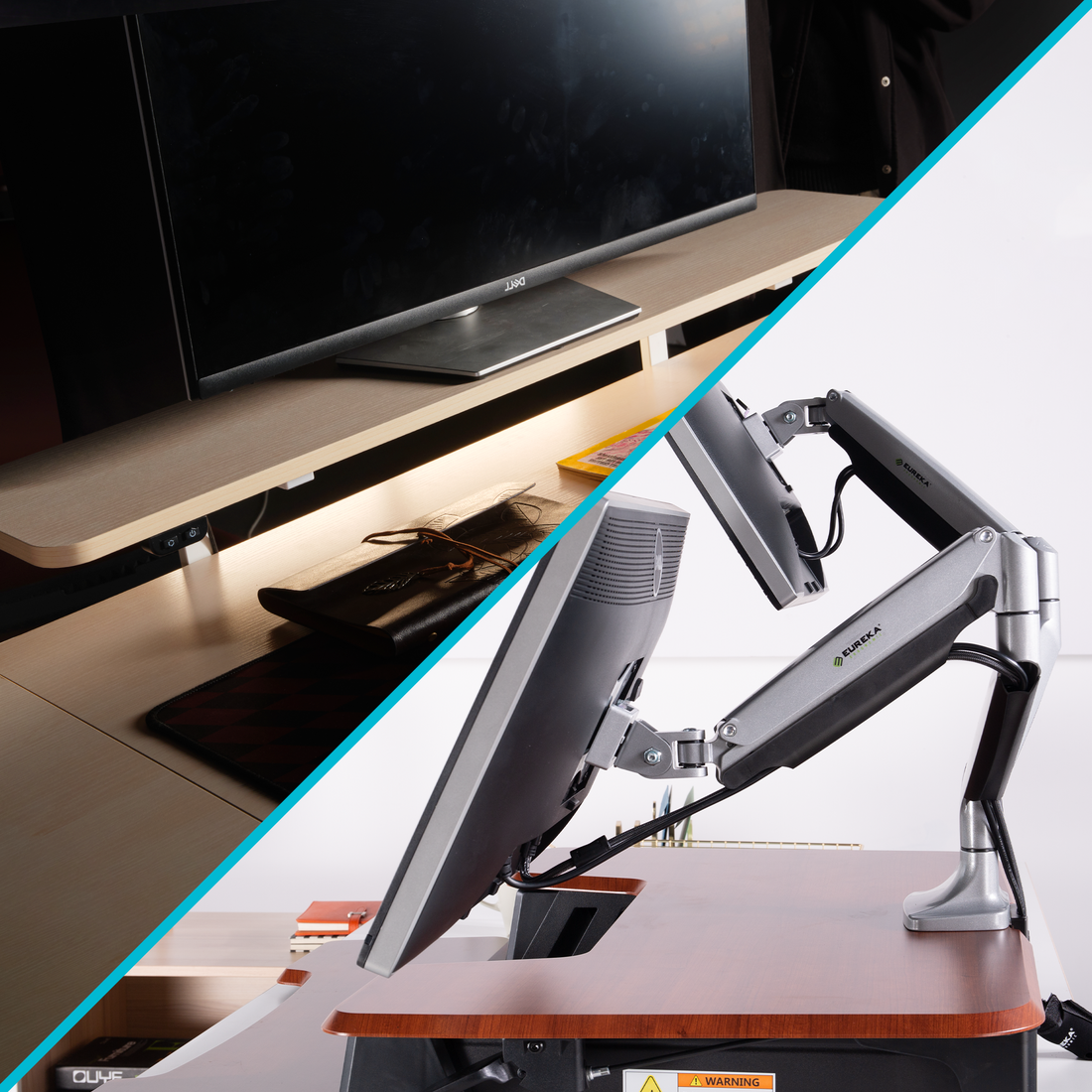 Monitor Arm Vs Riser at Alexander Kitchen blog