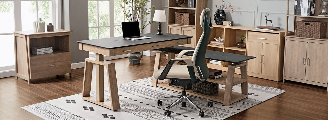 Meet our new Ark Desks: redefining executive standing desk style and functionality