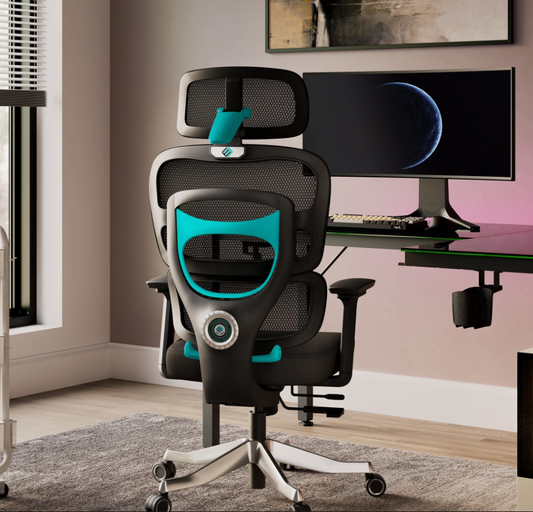Axion ergonomic gaming chair with 12 adjustments. 