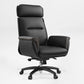 Royal Executive Office Chair - Black Microfiber Leather, Ergonomic Design and Comfort Features.
