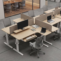 L-Shaped Standing Desk with Accessories Set (60"x23")