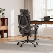 Nero Ergonomic Office Chair With Mesh Back, Adjustable Lumbar Support for Home Office.
