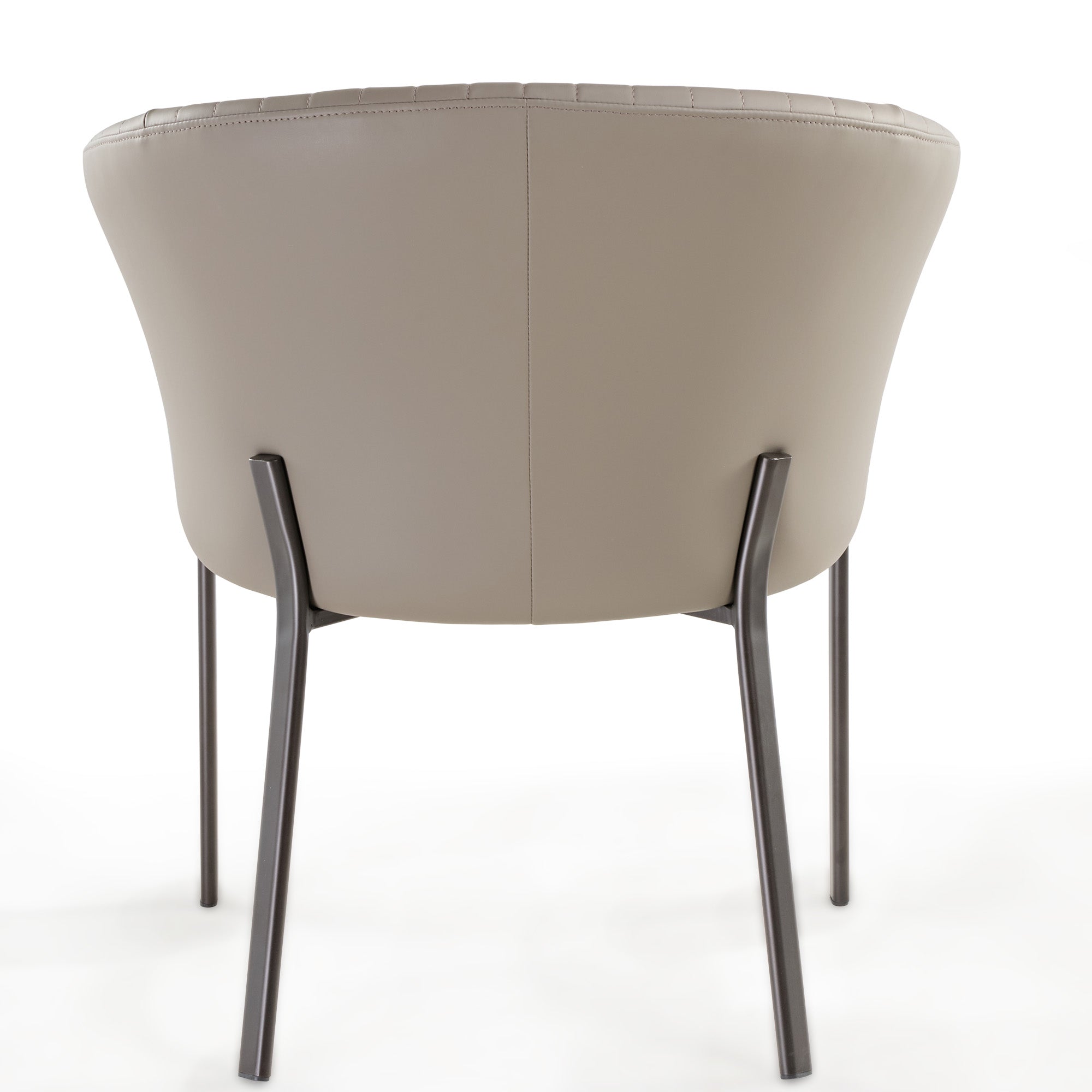 Calm Upholstered Gray Dining Chair 1Pc|Eureka Ergonomic