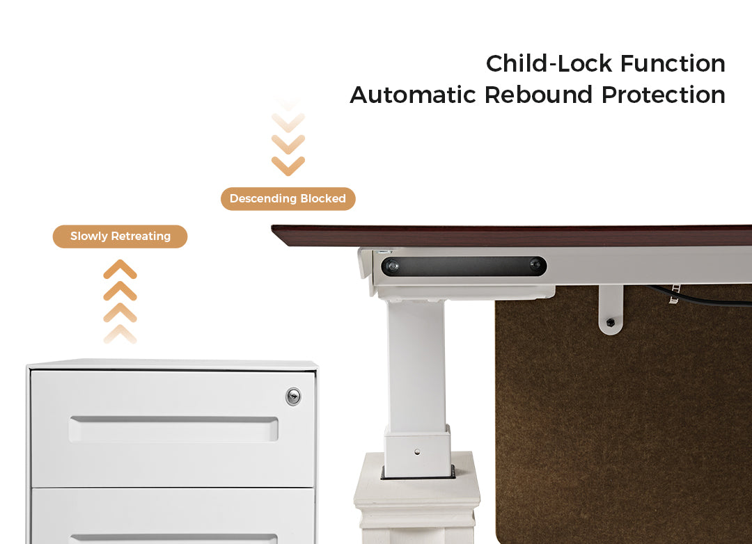 Child-Lock Function with Rebound Protection