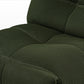 Linx Power Glider Recliner with Wireless Charging & USB Techno 3D Fabric Soft Cushion, Green