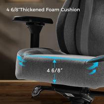 Hyperx Python II Gaming Chair With 4 6/8 Thickened Foam Cushion, Ergonomic Design.