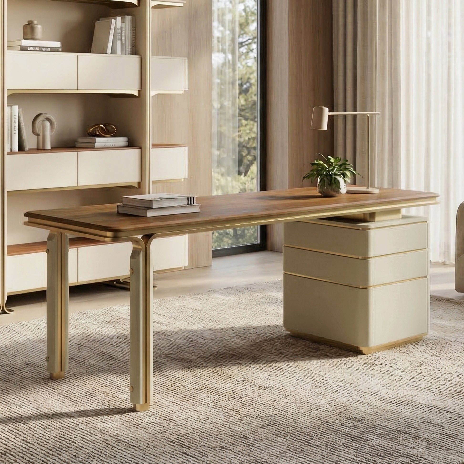 Eureka Ergonomic Professional Office Room Collections with Zenith Executive Series Office Desk.