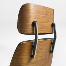 Mathias Leather Executive Chair with Ottoman