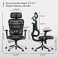 Dimensions Axion comforable gaming chair,, blue