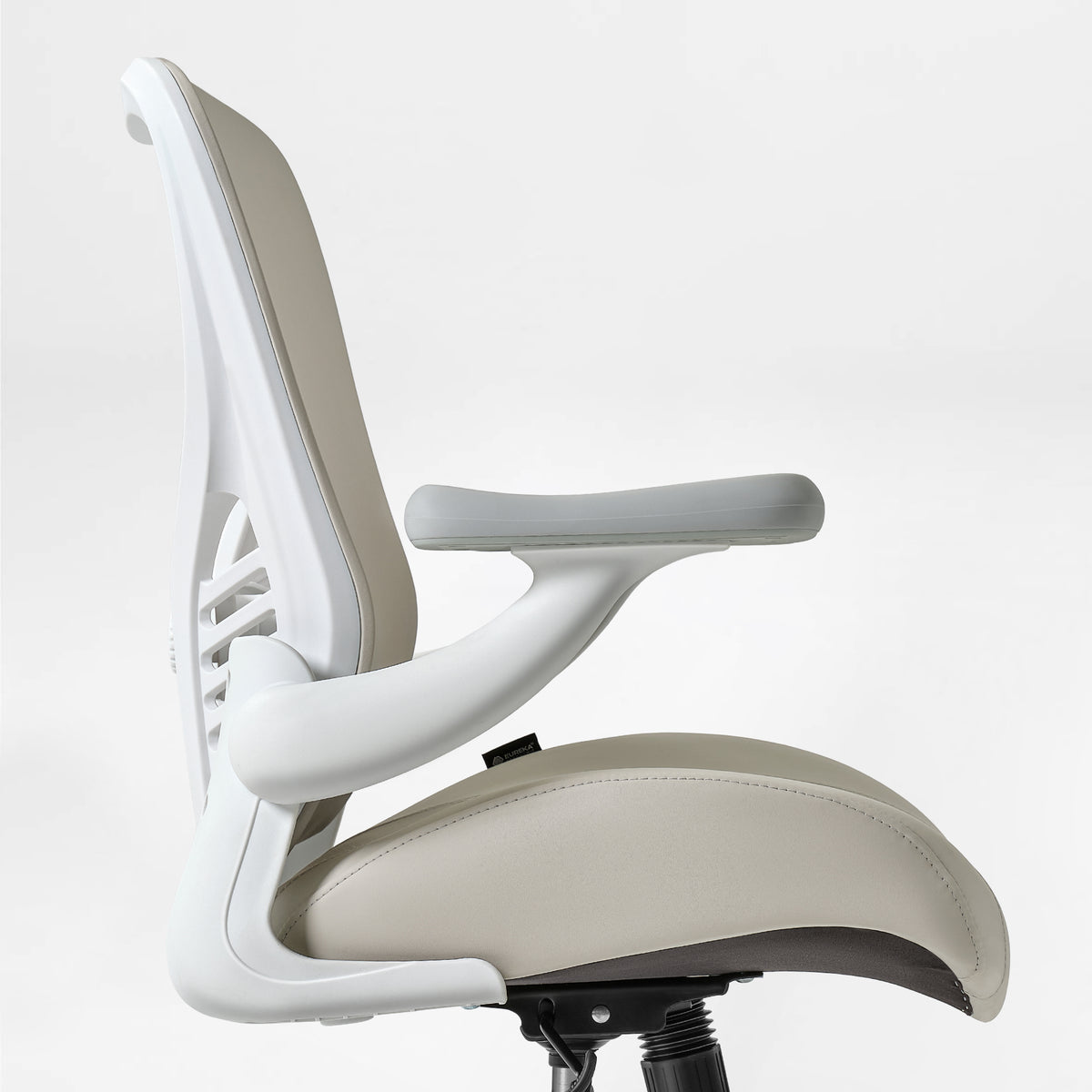 Good PU Leather Office Chair with Lumbar Support | Eureka Ergonomic