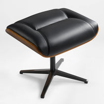 Matteo,Napa Leather Lounge Chair and Ottoman