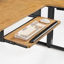 L-Shaped Standing Desk with Accessories Set (60"x23")