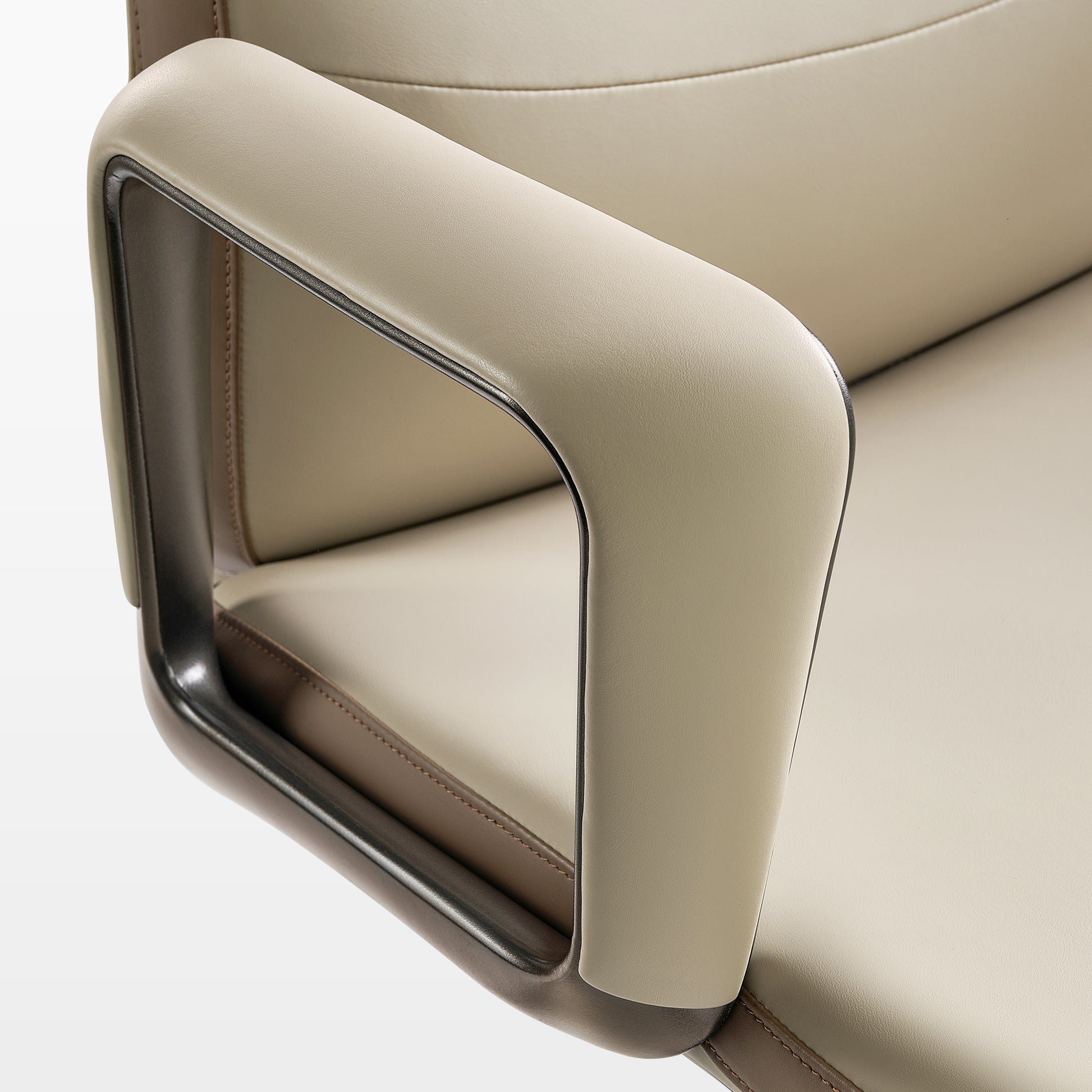 Serene Alto Executive Office Chair Silicone Leather and armrest