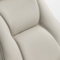 Matteo,Napa Leather Lounge Chair and Ottoman