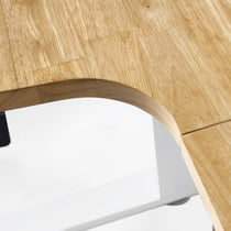 L-Shaped Standing Desk with Accessories Set (60"x23")