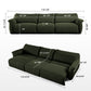 dimension, 3 seater ,Green