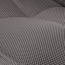 Linx Power Glider Recliner Detail, Gray Techno 3D Fabric, Breathable Ergonomic Design.