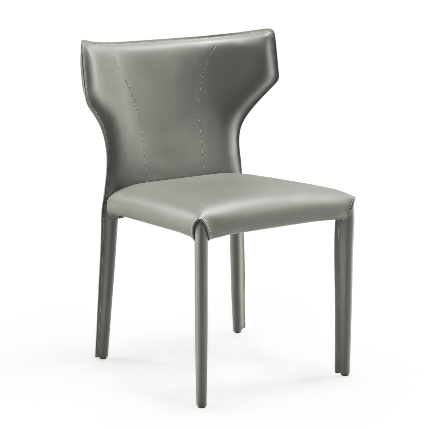 Majestic, Dining Side Chairs Set of 2, Gray