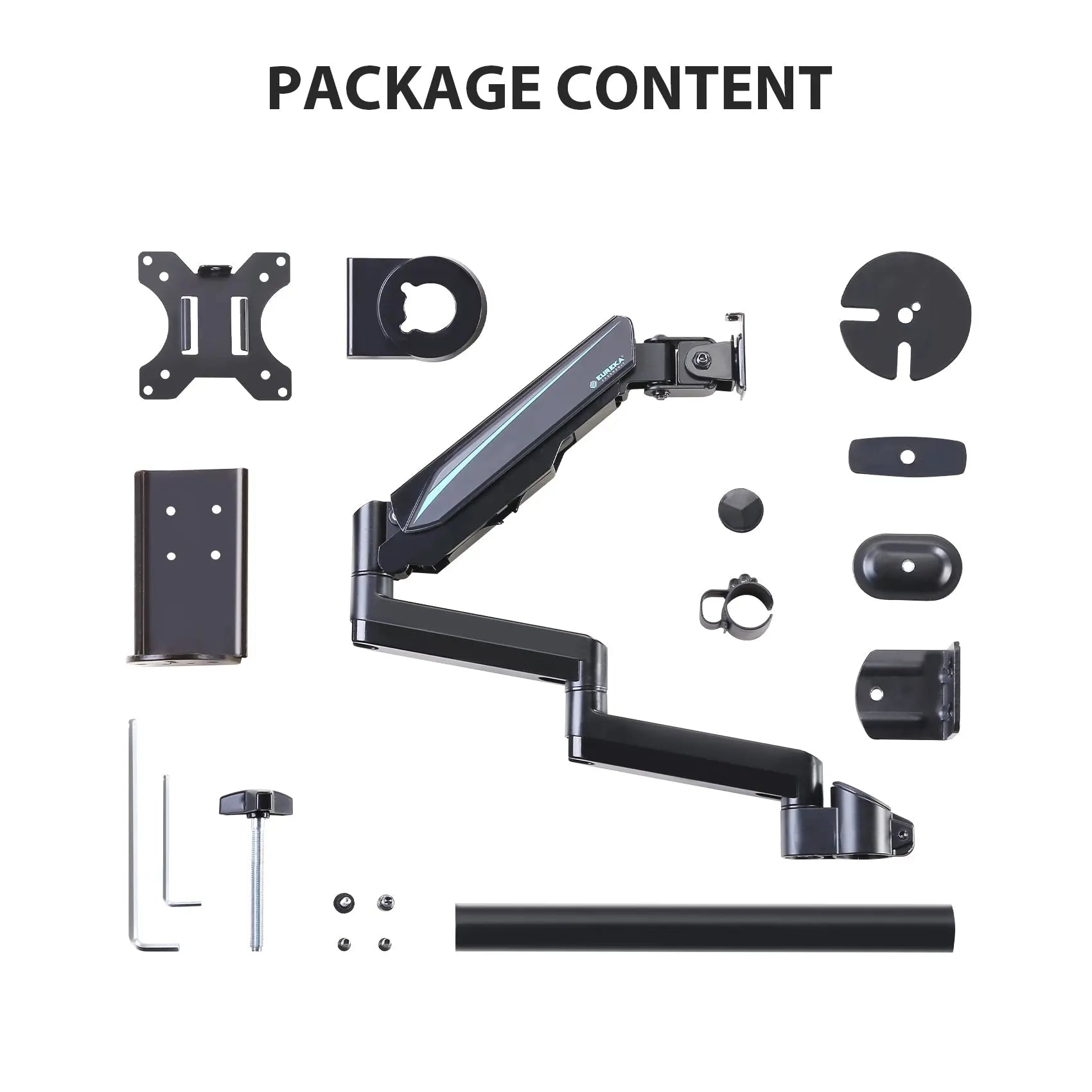 PREDUCTS Monitor Arm Single ブラック PREDUCTS Monitor Arm：DASHBOARDに合わせて設計した新たな