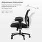 Onyx-XL, Heavy Duty Office Chair