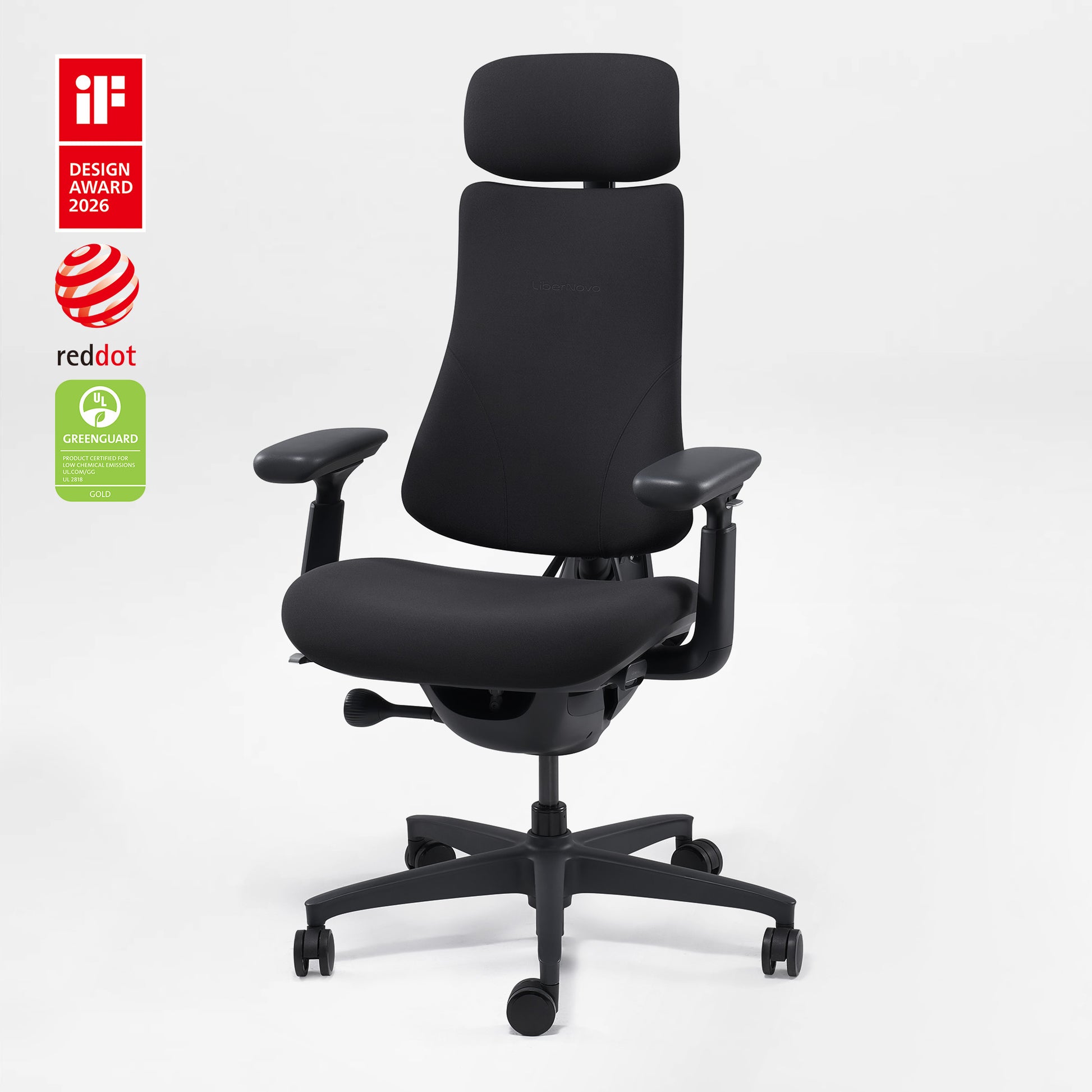 Eureka Ergonomic LiberNovo Omni spine alignment graphic