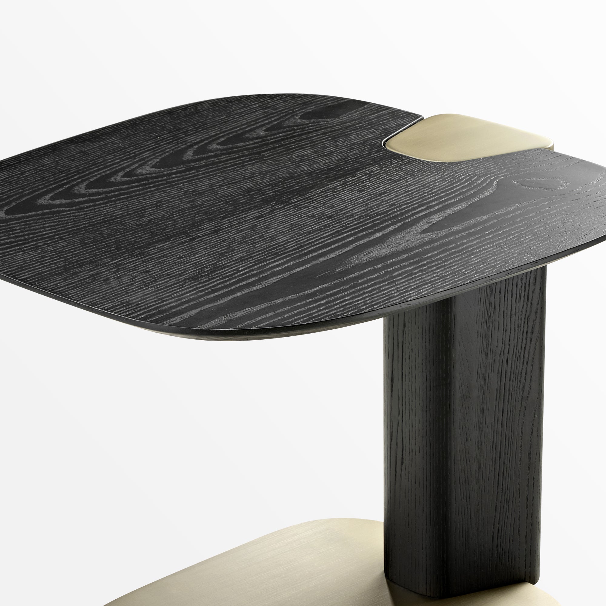 Eureka Ergonomic Modern Prada Green Square Coffee Table Set of 2