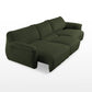 modern power sofa, 3 seater ,Green