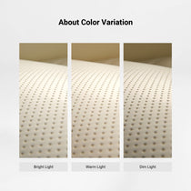 Royal Microfiber Leather Executive Office Chair – Beige Tone Variation Chart Showing Natural Color Differences.