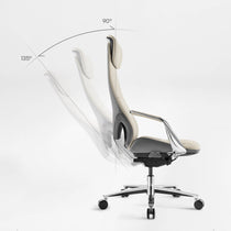 Serene Aaron, Genuine Leather Executive Office Chair