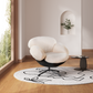 Cara, Modern Lounge Chair, White