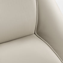 Matteo,Napa Leather Lounge Chair and Ottoman