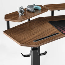 Aero Pro Wing Shaped Standing Desk (63"x23")