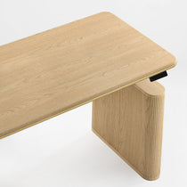 Opal Aurelia Fluted Standing Desk (60"x29")