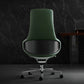 Eureka Ergonomic Serene Bella, Executive Leather Office Chair, Green