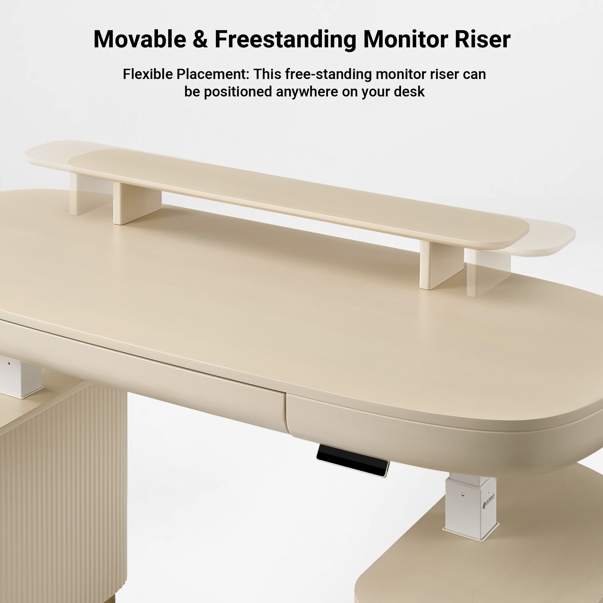 Eureka Ergonomic Opal desk monitor riser feature