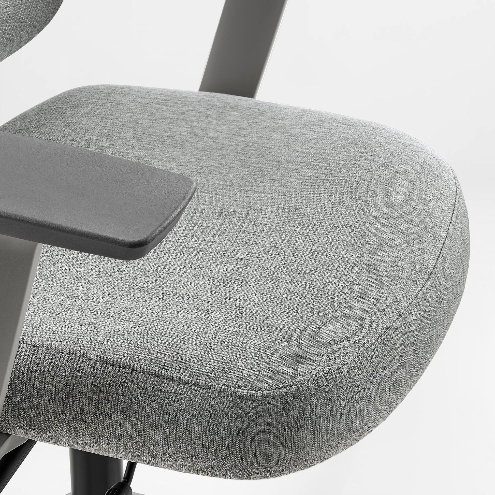 Soft Seat cushion, Silver Gray, Fabric