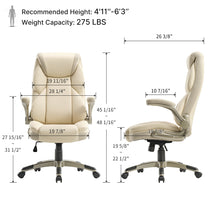 Executive Office Set：Ark EL Standing Desk, Chair & Storage