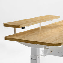 L-Shaped Standing Desk with Accessories Set (60"x23")