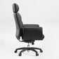 Royal Executive Office Chair - Black Microfiber Leather, Ergonomic Design.