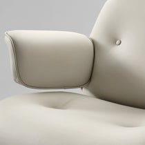 Eureka Ergonomic Mathias Executive Office Chair White armrest