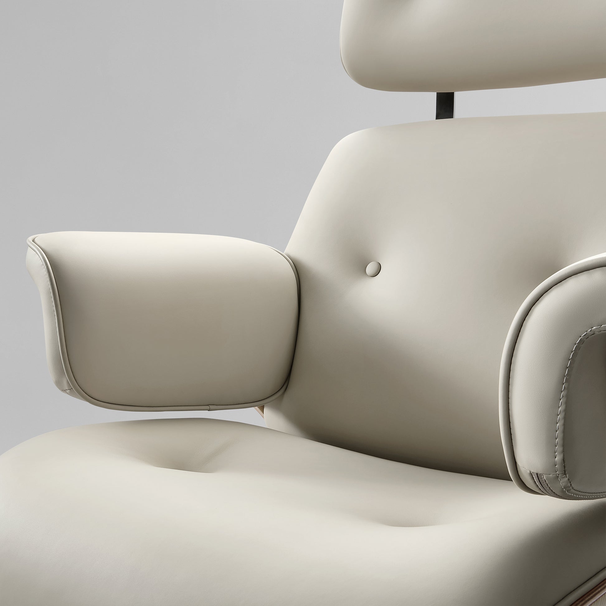 Eureka Ergonomic Mathias Executive Office Chair White armrest