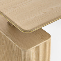 Opal Aurelia Fluted Standing Desk (60"x29")