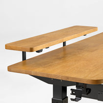 L-Shaped Standing Desk with Accessories Set (60"x23")