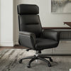Royal, Microfiber Leather Executive Office Chair - Black