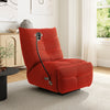 Linx, Power Glider Recliner with Wireless Charging & USB - Red