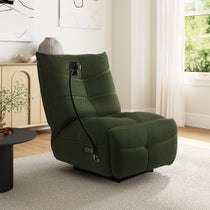 Green Linx Power Glider Recliner, Techno 3D Fabric Detail, Modern Living Room.